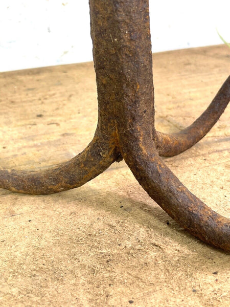 Antique 19th Century Blacksmith Made Wrought Iron Meat Butchers Hooks